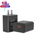 Ny snabbladdning USB -laddare 18W Fast Charge Single Port USB Wall Charger för mobiltelefon