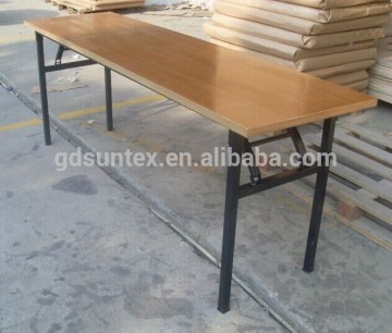 Long narrow wooden table / Antique long table