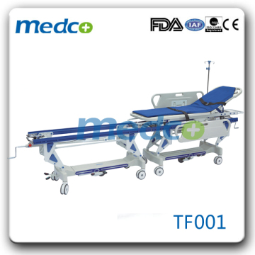 Hospital connecting emergency medical rescue trolley bed TF001