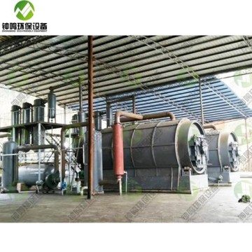 Waste Tire to Oil Recycling Machine