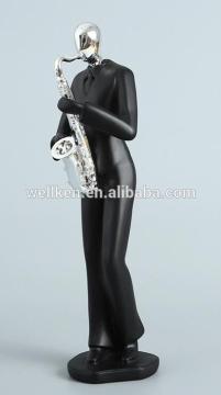 polyresin saxophone statues
