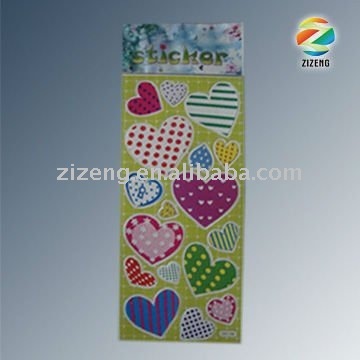 children cartoon sticker paper