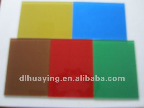 Colored Painted Tempered Glass