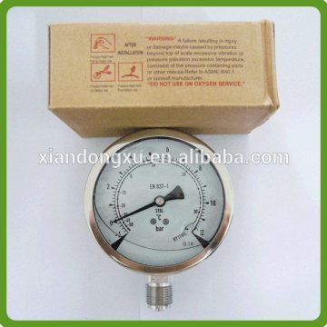 Portable best sell bottom mounting process pressure gauge