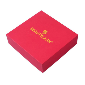 Red Art Paperboard Base and Lid Gift Box