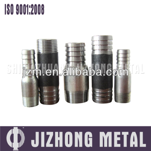 Black and galvanized steel pipe nipples/galvanized carbon steel pipe nipples