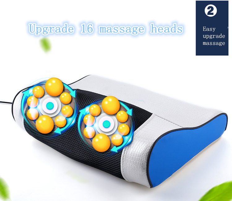 Neck massager multi-functional lumbar electric pillow shoulder back neck household cushions