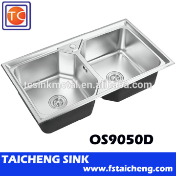 900x500mm Double Bowl Deep Basin Sink