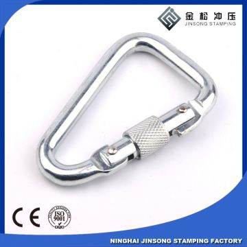 24KN Steel Alloy Climb Hook Carabiner