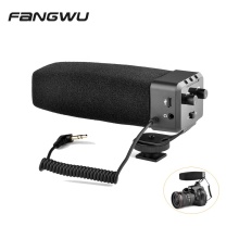 External Digital Microphone Camera with Video Microphone for IP Recording, YouTube, and PC