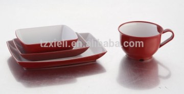 Bicolor cup , Plate ,Tray,plastic cups and plates