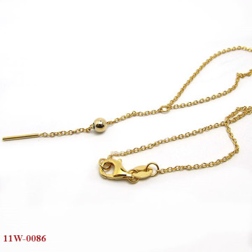 2016 new arrival sliding bead necklace for diy jewelry