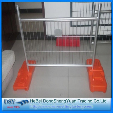 Temporary Wire Mesh Fence With Plastic Feet