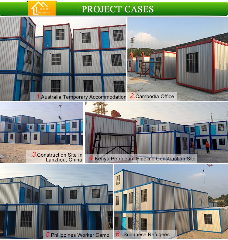 China Factory Direct Sales prehalf house/pvc concrete house/prefabricated house in philippines