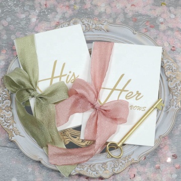 His & Hers Wedding Vow Books - Amazon Best Sellers