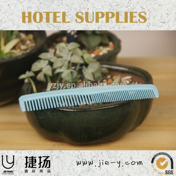 Hospitality hotel comb individually wrapped hotel hairbrush plastic comb