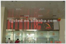 P7.62 digital clock led battery display