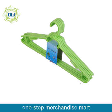 5pc plastic short clothes hanger