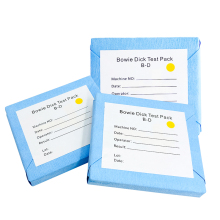 High-Quality Disposable Bowie Dick Test Pack for Dental Autoclave Sterilization
