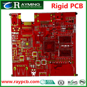 red white yellow black silkscreen ink programmable pcb board