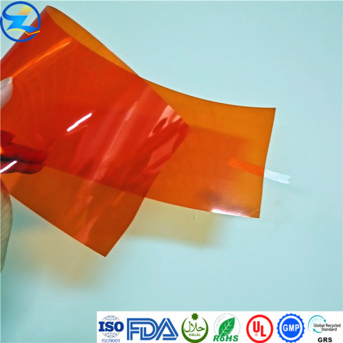 0.1mmtransarent nhựa PVC Film để in bù