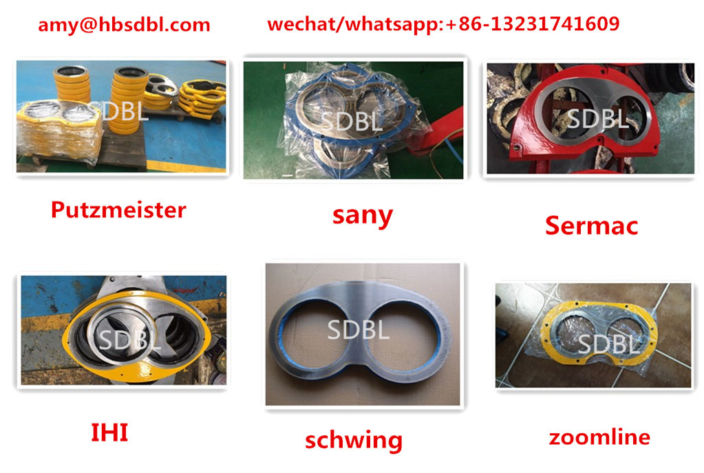 Concrete Pump Wear Plate And Wear Ring