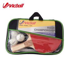 wooden table tennis set