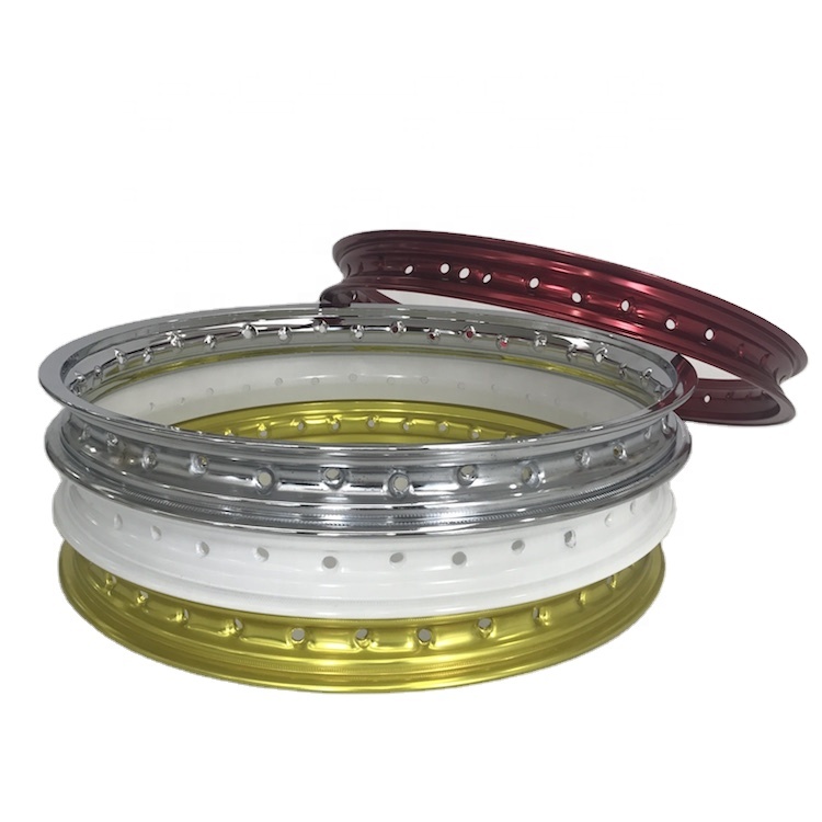 Motorcycle wheel rims Aluminum Alloy 14 inch-18 inch 36 hole spoke rim