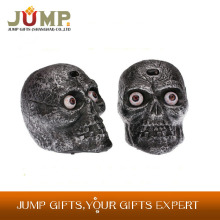 VERY POPULAR Halloween props toy terrorist induction glow skulls