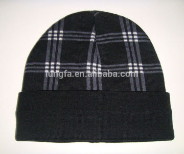 Good quality popular knit beanie hat for men