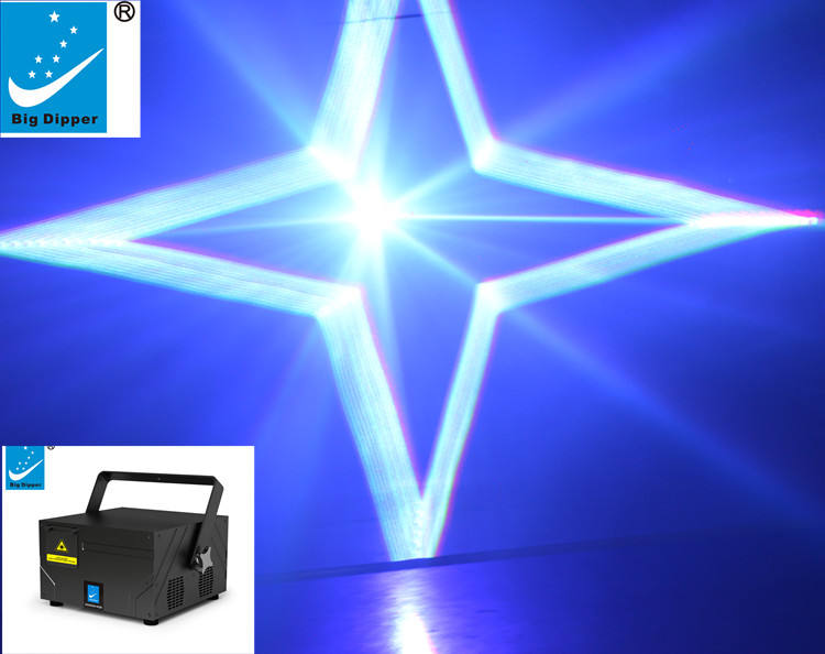 Hot Sale Big Dipper RGB 5W Full Color Animation Laser Stage Light for dj show