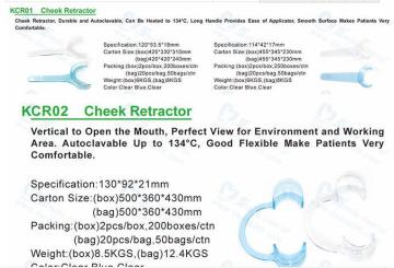 Cheek Retractor with L/S Sizes