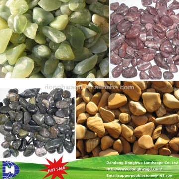 Polished pebble stone, Polished cobble stone, Polished stone pebbles Size 3-120mm