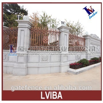 cast aluminum fence and aluminum fencing solid & aluminum garden fence