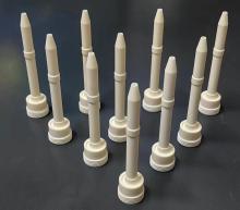 Industrial alumina ceramic nozzle ceramic suction nozzles