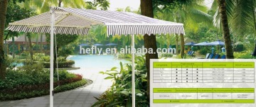 Freestanding retractable awning