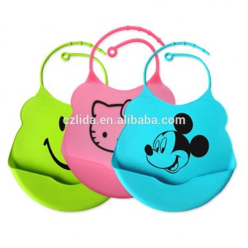 cute waterproof silicone baby bib soft bib bib104