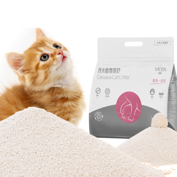 OEM Cassava Cat Litter Cassava Sand