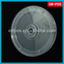 supermarket transparent display turntables