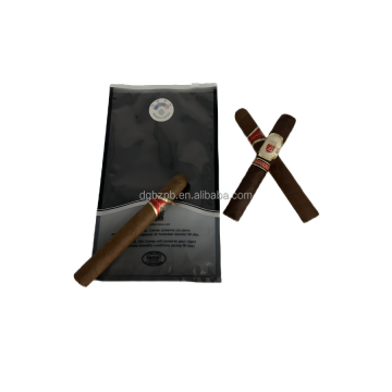 Personalized Zipper Cigar Humidifier Bag - Custom Design Moisturizing Cigar Packaging