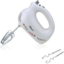 hand mixer with beater & hook for food prepare