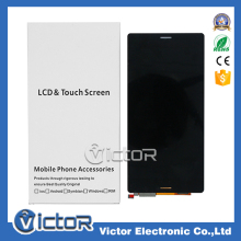 100% test original factory price LCD for Sony Xperia Z3 LCD with digitizer assembly replacement