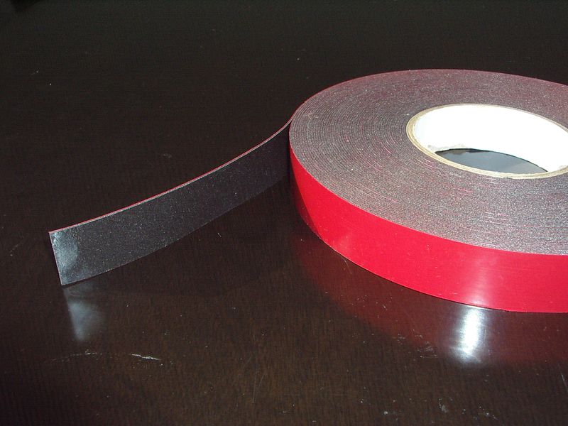 Glassin Paper Liner Double Sided Strong PE Foam Adhesive Tapes Manufacture