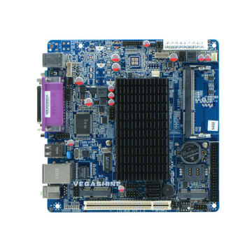 Atom N455 Mini Itx Fanless Embedded Industrial Motherboard 2 COM