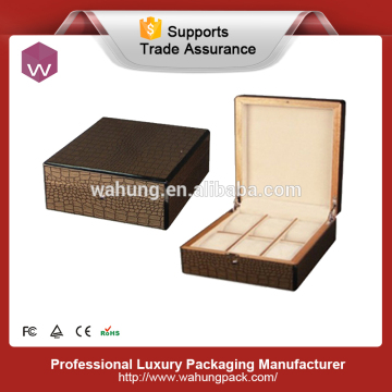 luxuriant wooden watch gift box