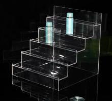 Acrylic shelving displays