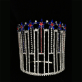 Mahkota Bintang Tiara Patriotik Kontes Berlian Imitasi Murah