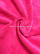 solid color velvt terry towel