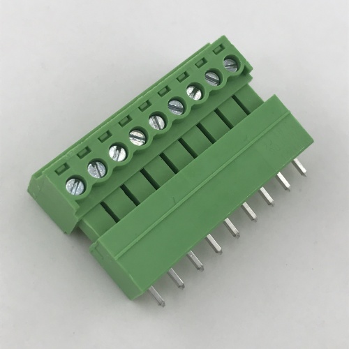 3.5mm pitch PCB mounting 9 way terminal block