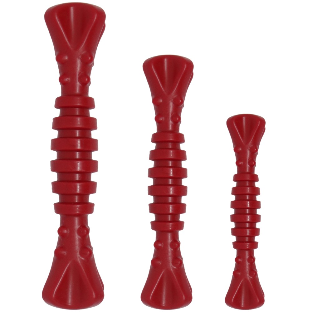 Percell 4,5 &quot;Nylon Dog Chew Spiral Bone Rasberry Duft